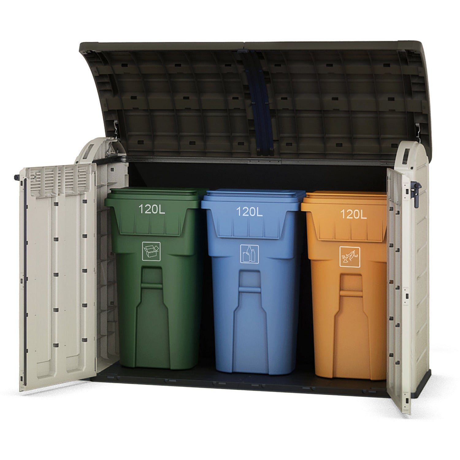 KETER - Armadio Box Attrezzi da giardino beige Store It Out Ultra 2000L - h134x177x113 cm